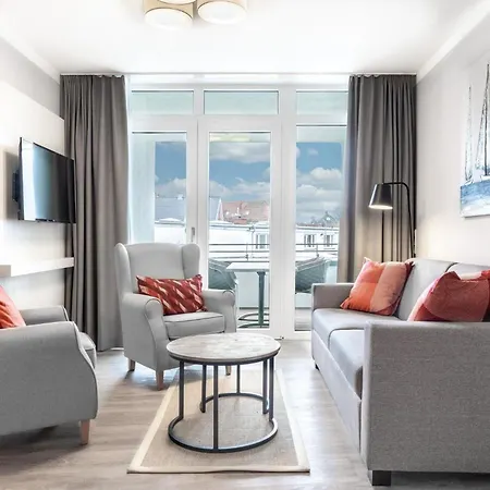 公寓 Godewindpark Deluxe-suite 1-17 Mit West-loggia *