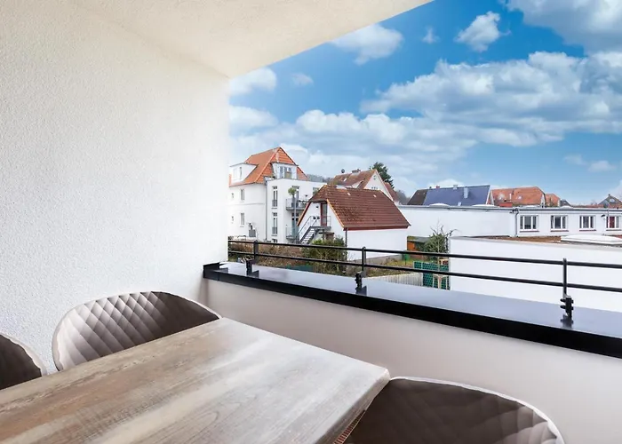 Godewindpark Deluxe-suite 1-17 Mit West-loggia Apartament Lubeka